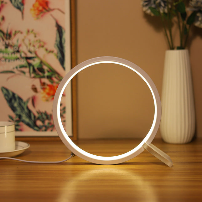 Modern LED Ring Desk Lamp – product detail