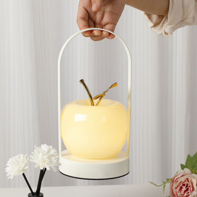 Yellow Decorative Apple Table Lamp – product detail