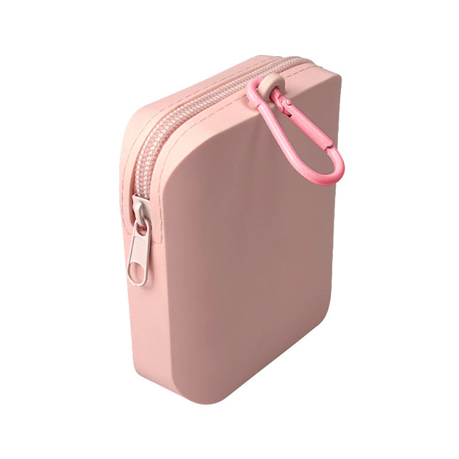 Pink Silicone Dog Treat Pouch (Set of 2)