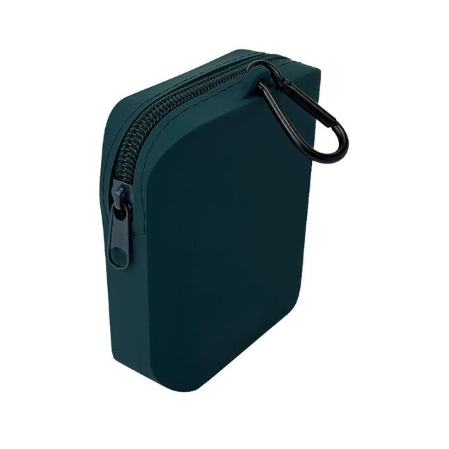 Dark green Silicone Dog Treat Pouch (Set of 2)