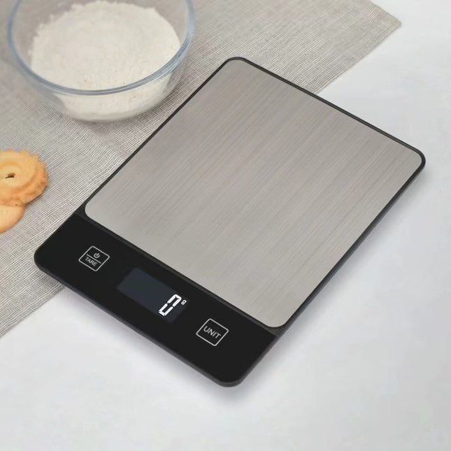 Black Digital Kitchen Scale