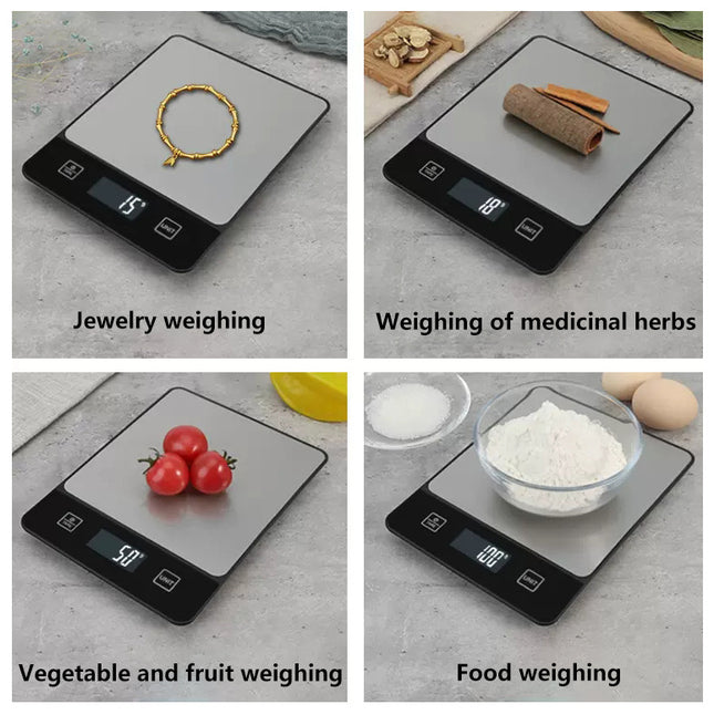 Black Digital Kitchen Scale – product detail