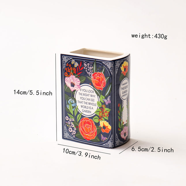 Literary Book Vase – product detail