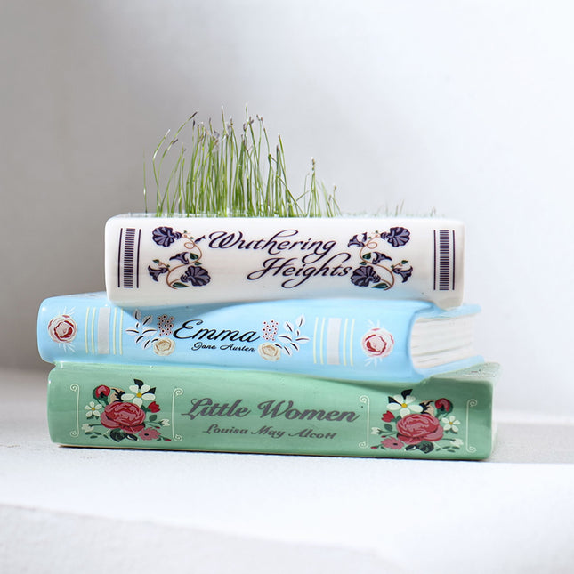 Literary Book Vase