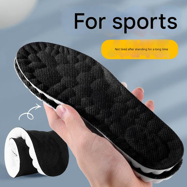 Black 5 pcs 4D Cloud Technology Shoe Inserts