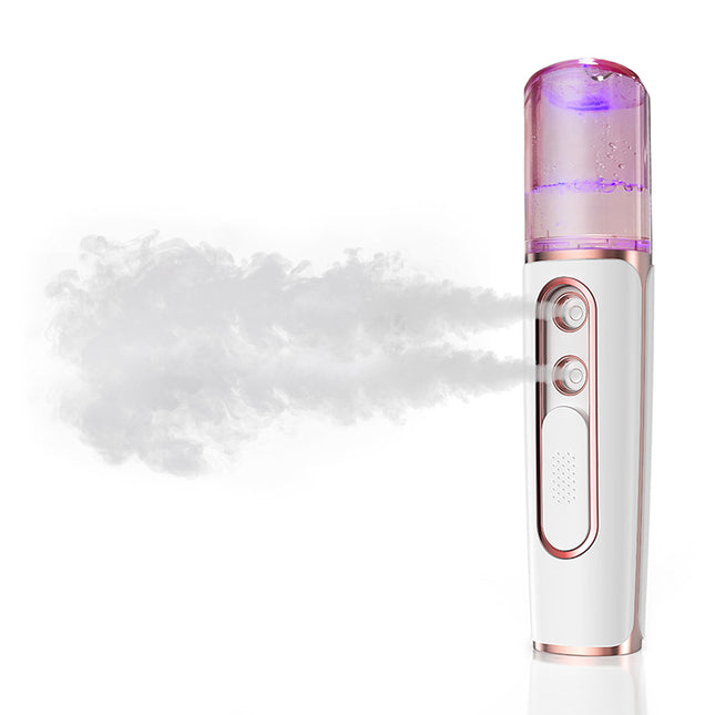 White Dual Nozzle Nano Facial Mister