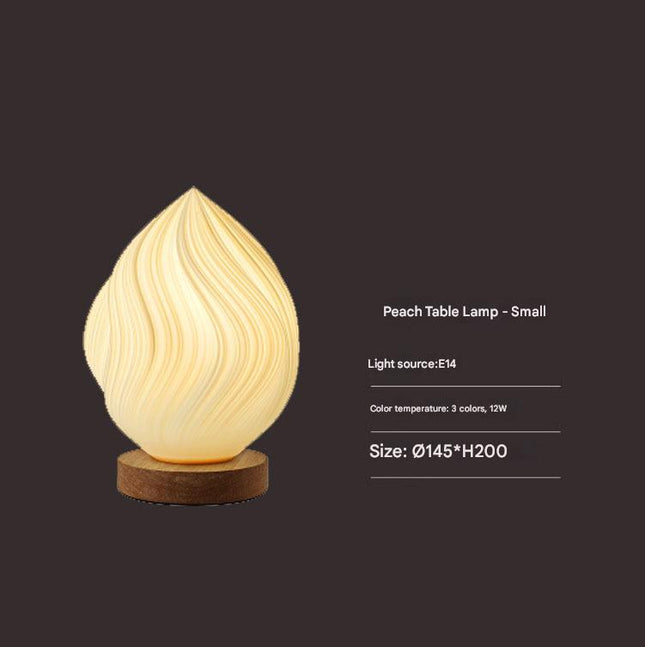 Unique Pleated Design Table Lamp