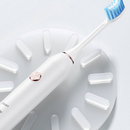 Pink Professional Sonic Toothbrush for Adults - 5 Modes, Smart Timer (4 brush heads)