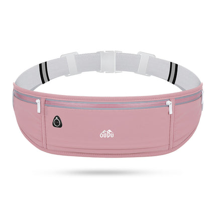 Red bean paste Adjustable Running Belt - Fits Large Phones, Reflective, Earphone Port