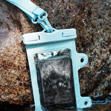 Mint Green 2-Pack Universal IPX8 Waterproof Phone Pouch with Lanyard - Touch Sensitive Case for Swimming & Outdoor Sports