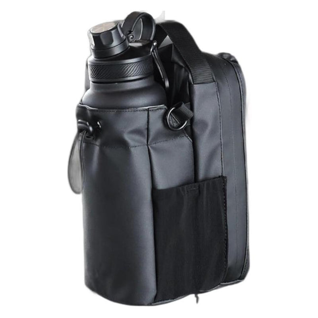 Black Magnetic Gym Water Bottle Holder Bag – product detail