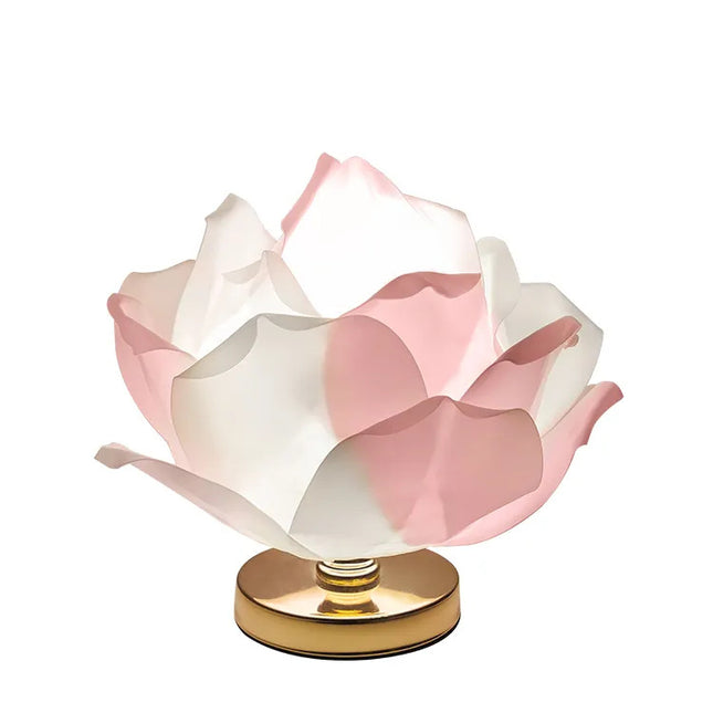 Pink Elegant Lotus Flower Table Lamp – product detail