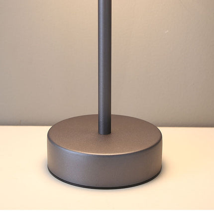 Coffee Modern Minimalist LED Table Lamp - Rechargeable Touch Control Desk Light