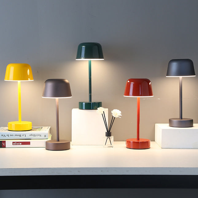 Red Modern Minimalist LED Table Lamp – product detail