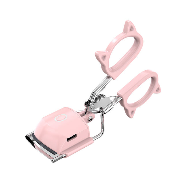 Pink USB-C Rechargeable Heated Eyelash Curler