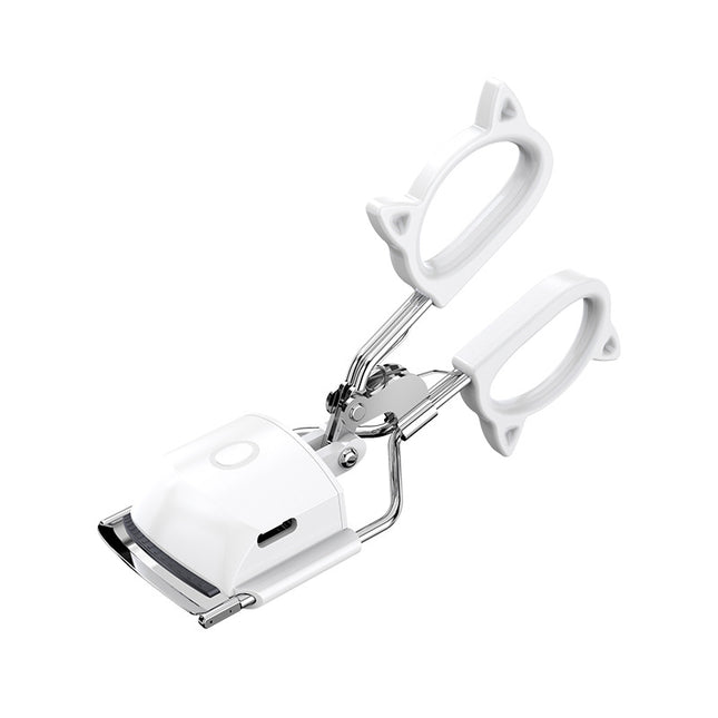 White USB-C Rechargeable Heated Eyelash Curler