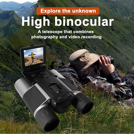 Silver and Black HD Digital Camera Binoculars 8X Zoom – product features