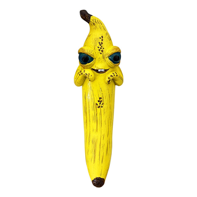 3 Pcs Style 3 Yellow Whimsical Magic Banana Monster Figurine