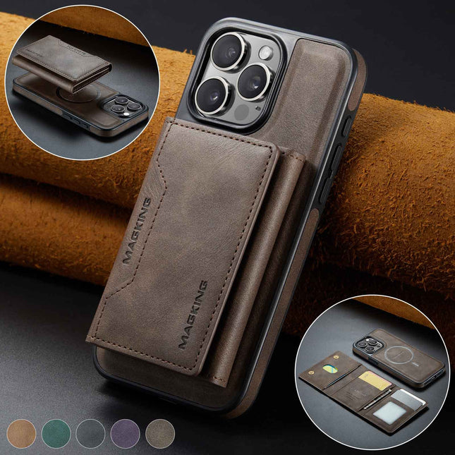 Coffee Premium MagSafe Wallet Case for iPhone 16 Pro