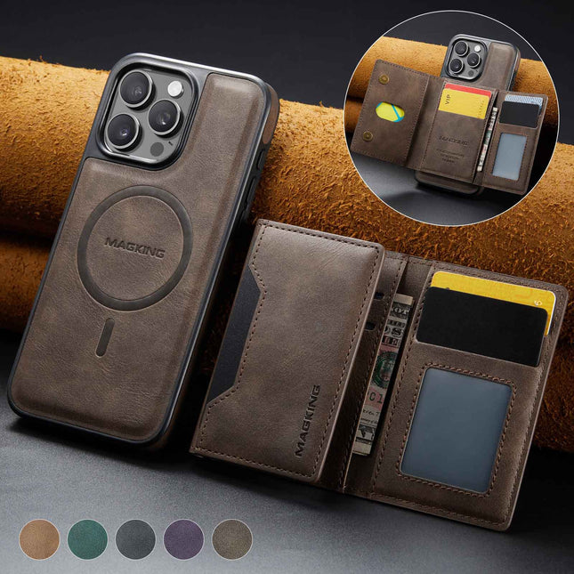 Coffee Premium MagSafe Wallet Case for iPhone 16 Pro – product detail