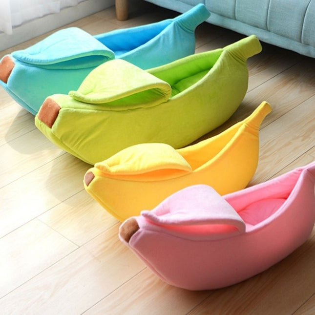 Beige Cozy Banana Peel Pet Bed – product detail