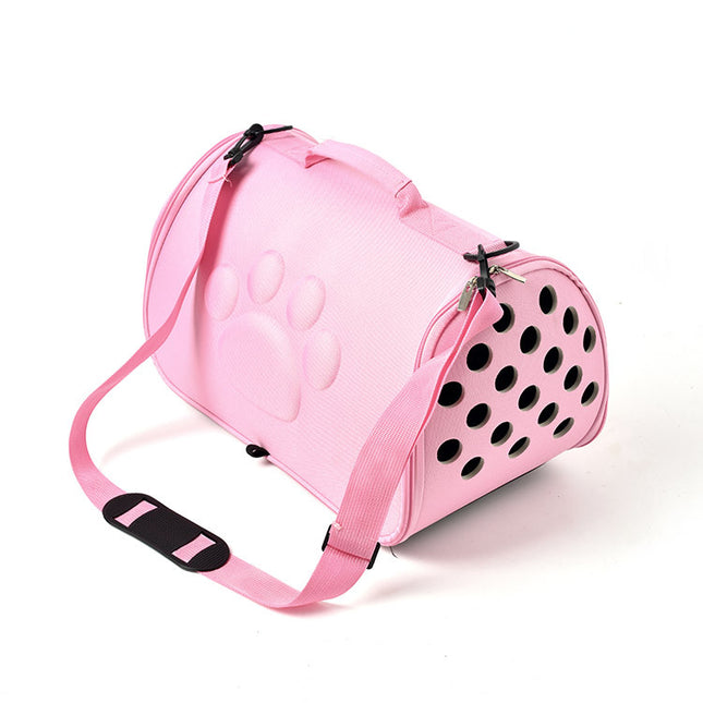 Pink Stylish EVA Pet Carrier Bag