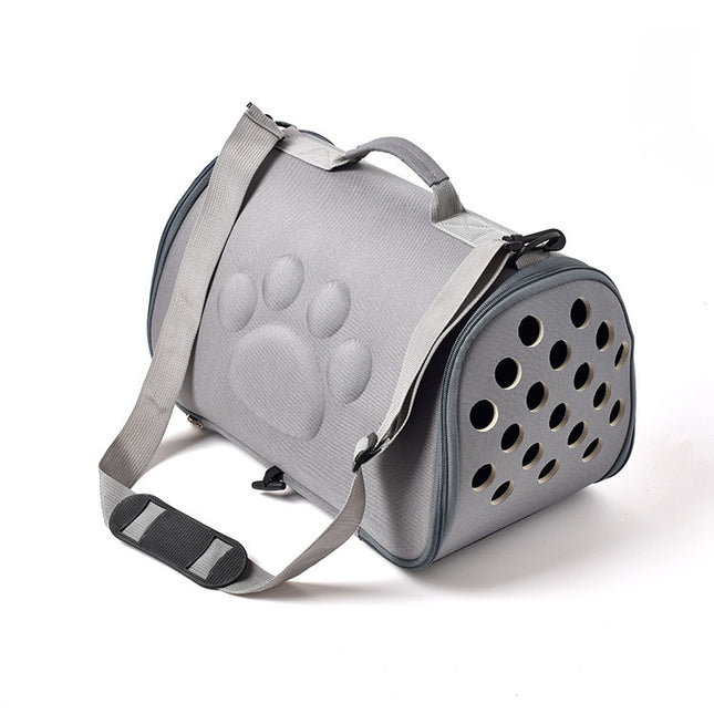 Grey Stylish EVA Pet Carrier Bag