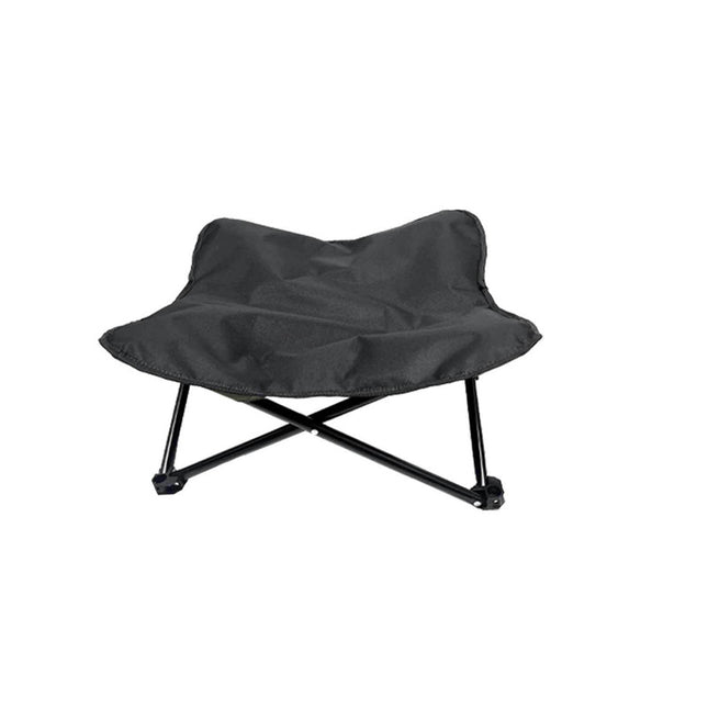 Black Elevated Comfort Pet Bed
