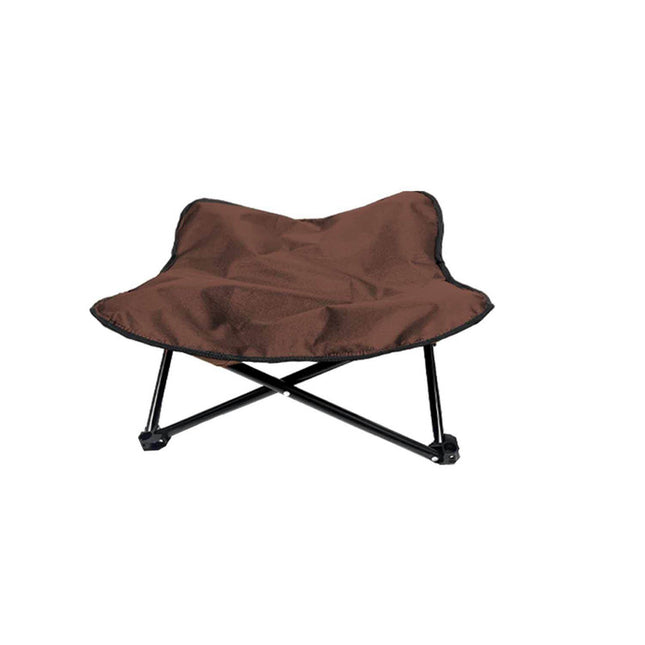 Brown Elevated Comfort Pet Bed