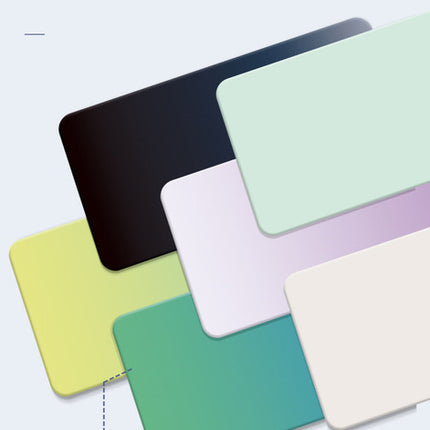 Green-Blue Gradient Premium Large Silicone Mouse Pad - Non-Slip, 600x300mm for Office and Gaming