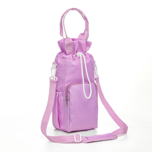 Purple Insulated Tumbler Carrier Bag