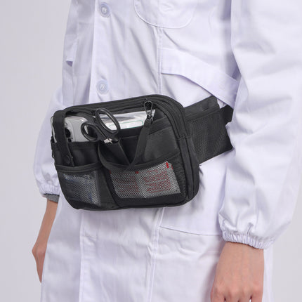 Orange Nurse Utility Belt Bag – hardware detail