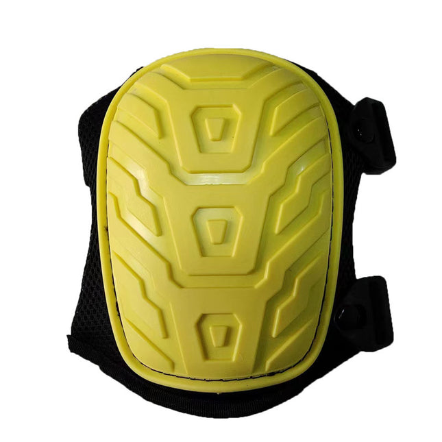 1 Pair Yellow Professional Hard Shell Knee Pads