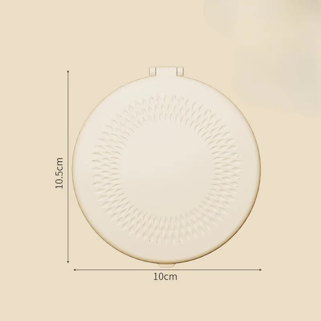 Yellow LED Travel Makeup Mirror
