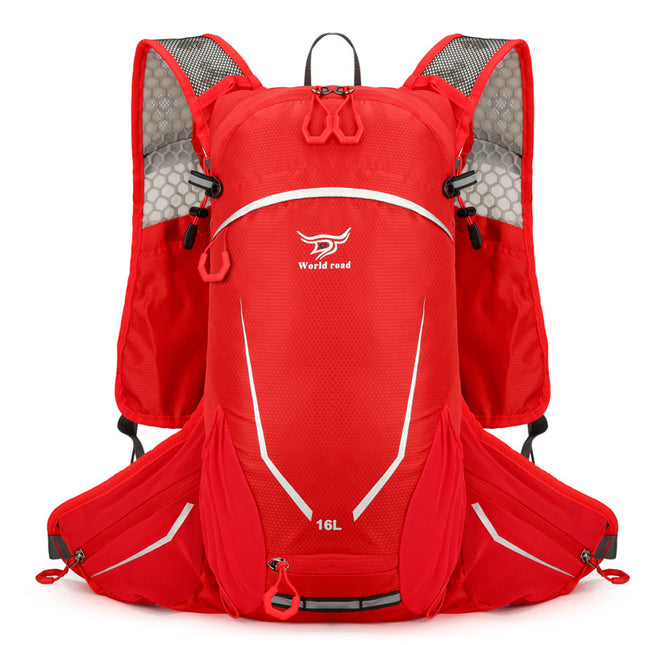 Red Lightweight 16L Outdoor Cycling & Hiking Backpack