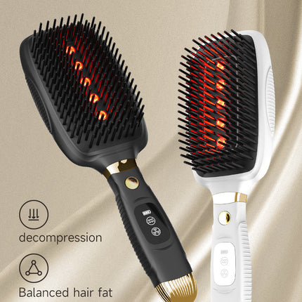 Black Advanced 3-in-1 Scalp & Hair Care Massage Comb – product detail