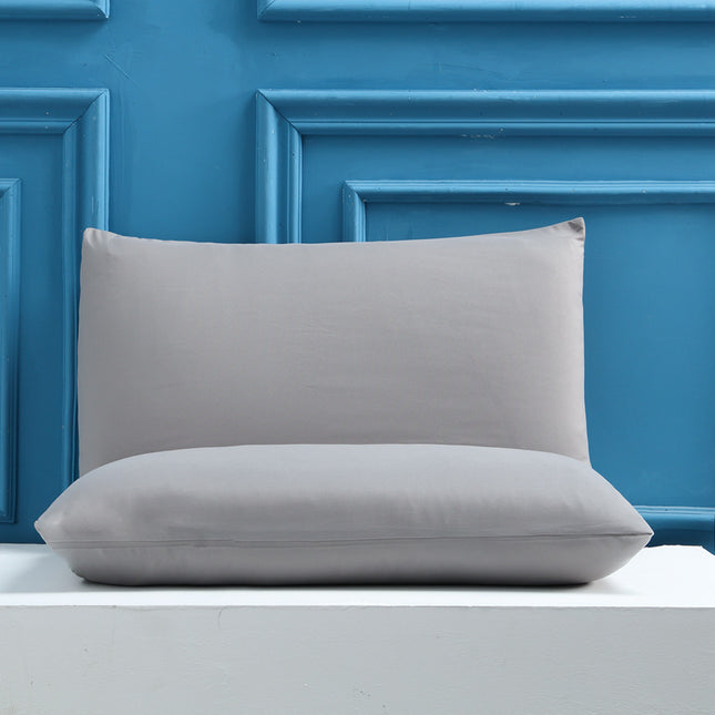 Grey Ultra Soft Brushed Waterproof Pillow Protectors (Set of 2)