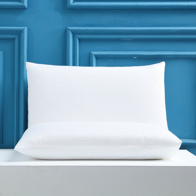 White Ultra Soft Brushed Waterproof Pillow Protectors (Set of 2)