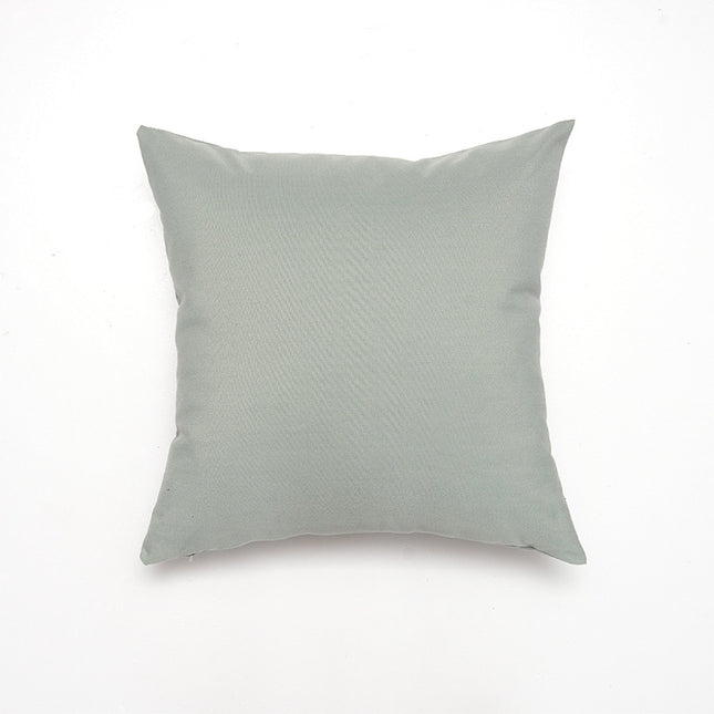 Green Solid Color Set of 2 Decorative Cushion Covers