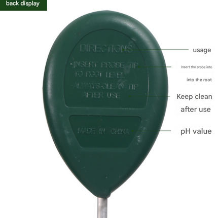 2 Pcs Black Soil Moisture Meter - Accurate Plant Water Monitor for Garden & Potted Plants, No Batteries Needed