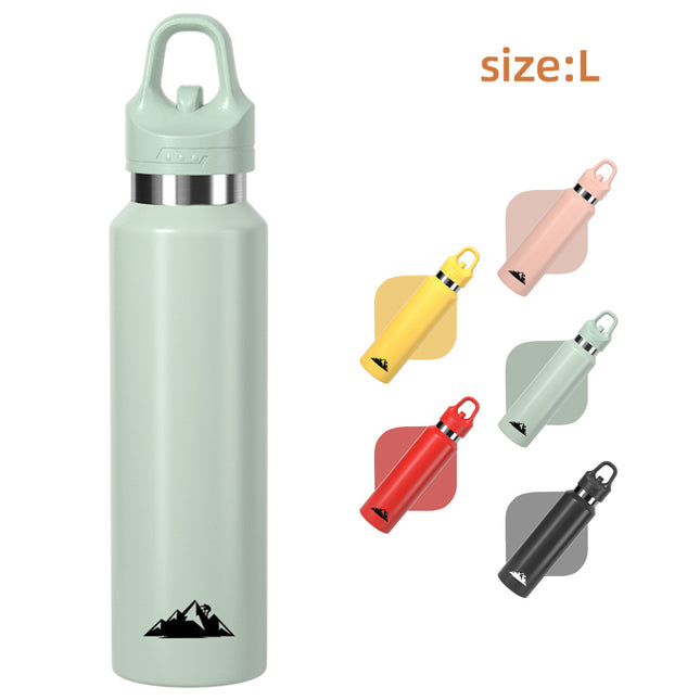 Green 680ml Insulated Stainless Steel Water Bottle
