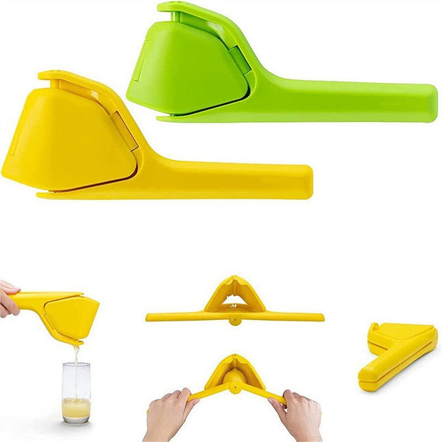 3 Pcs Yellow Easy-Squeeze Manual Citrus Juicer – product detail