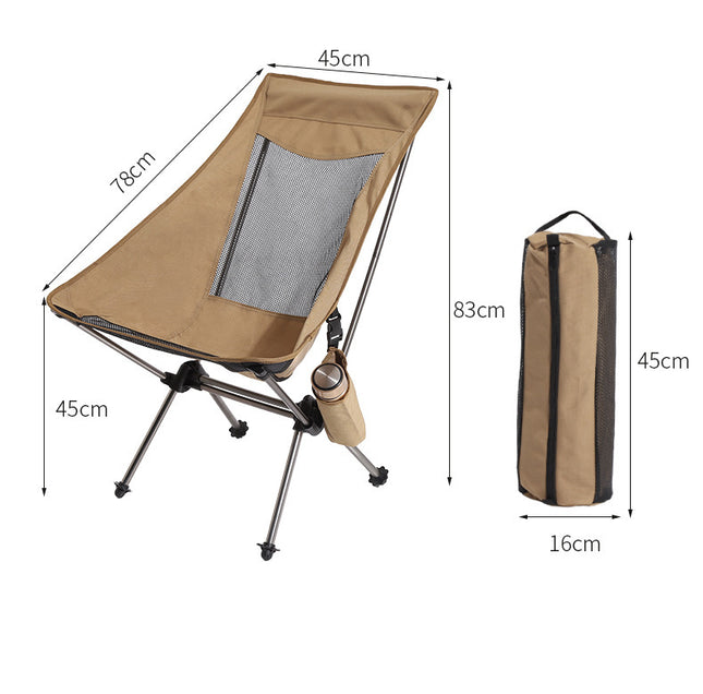 Khaki Lightweight Portable Folding Camping V888-ELOSUNG27980
