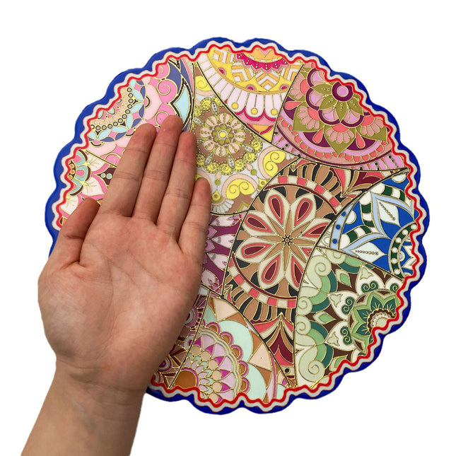 Circular Pattern Set of 2 Cartoon PVC Coil Entrance Mats – product detail