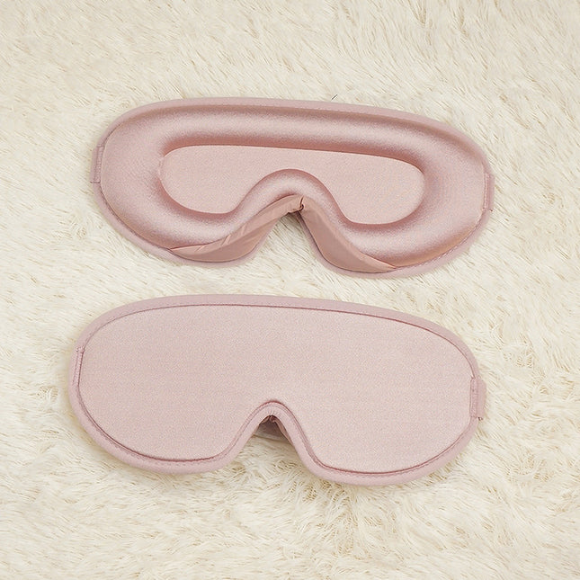 Pink Set of 2 3D Contoured Sleep Eye Masks