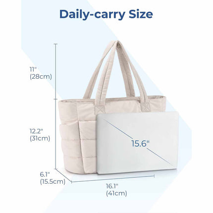 Pink Large Capacity Nylon Tote Bag for Women - Fashionable Travel Shoulder & Crossbody Handbag