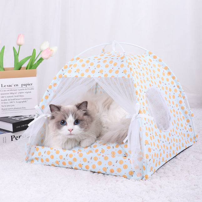 M 40 40CM 10 Catties Within The Pet Yellow Pullet Cooling Summer Pet Tent