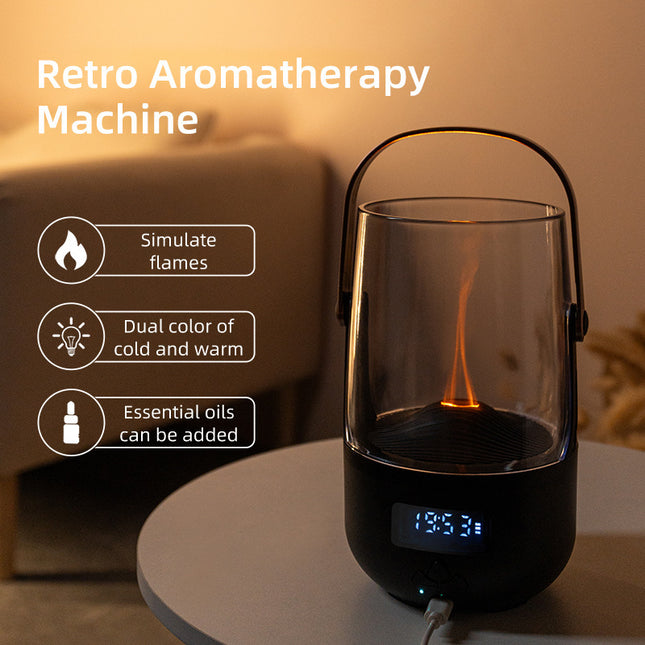 Creative Retro Flame Essential Oil Diffuser – product detail