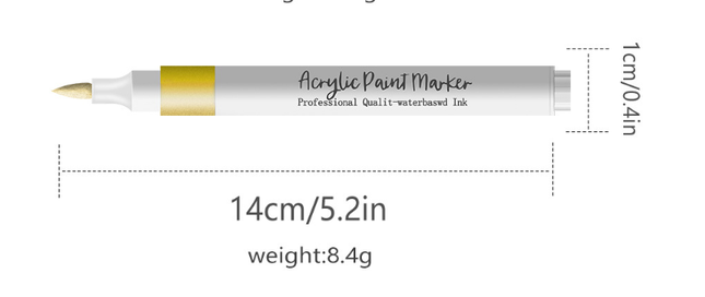 36 Color Acrylic Marker Pens for Kids – product detail