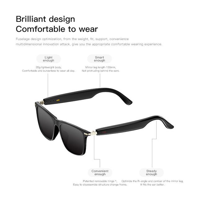 Sunglasses Model Smart Bluetooth Audio Sunglasses – product detail